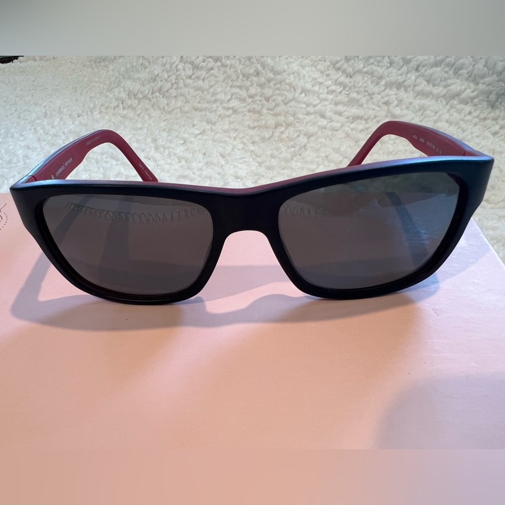 Prodesign Denmark Stylish Black and Red Sunglasses.  New!
